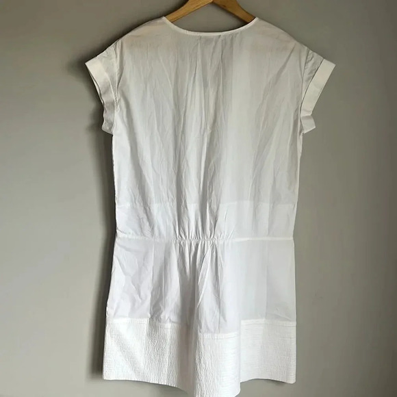 Vince Roll Sleeve poplin Dress - Picture 3 of 11